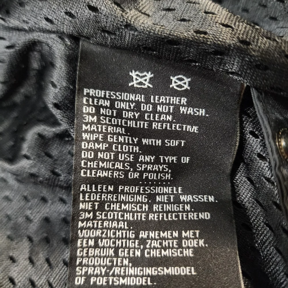 Harley-Davidson Genuine Leather Motorcycle Jacket - Picture 6 of 15